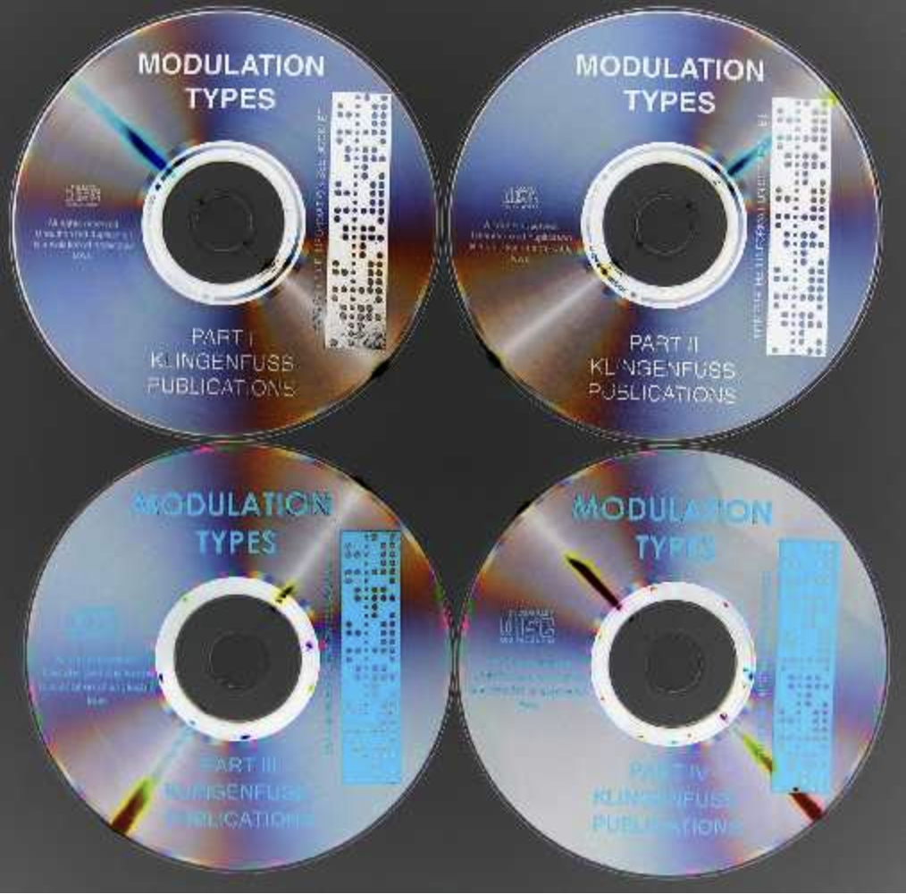 Klingenfuss Modulation Types 4-CD Set