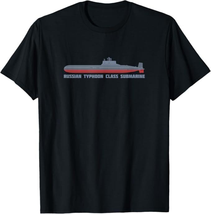 Russian Typhoon Class Submarine T-Shirt